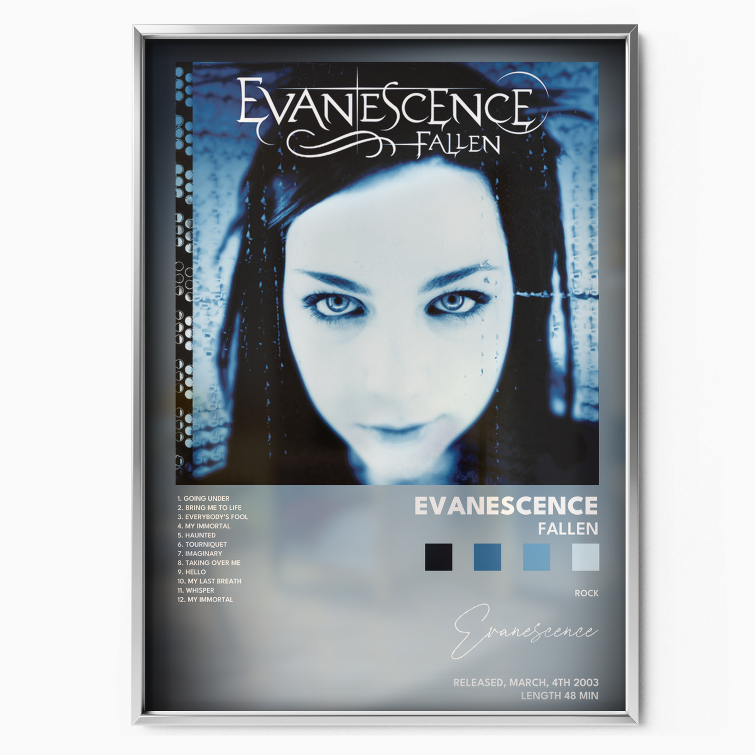 evanescence Fallen poster
