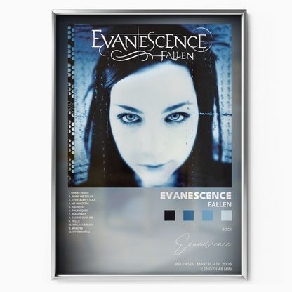 evanescence Fallen poster