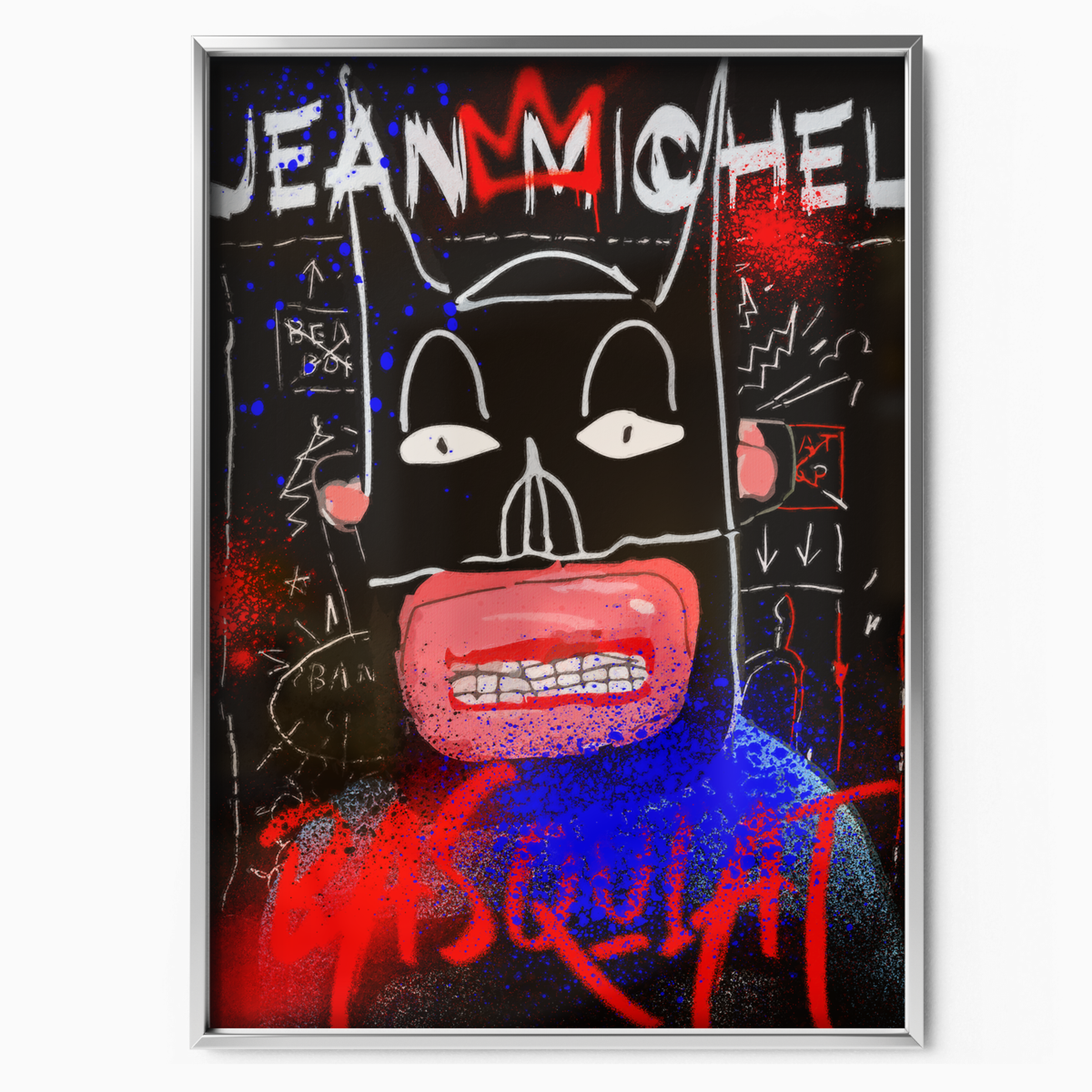 Graffiti Red Face