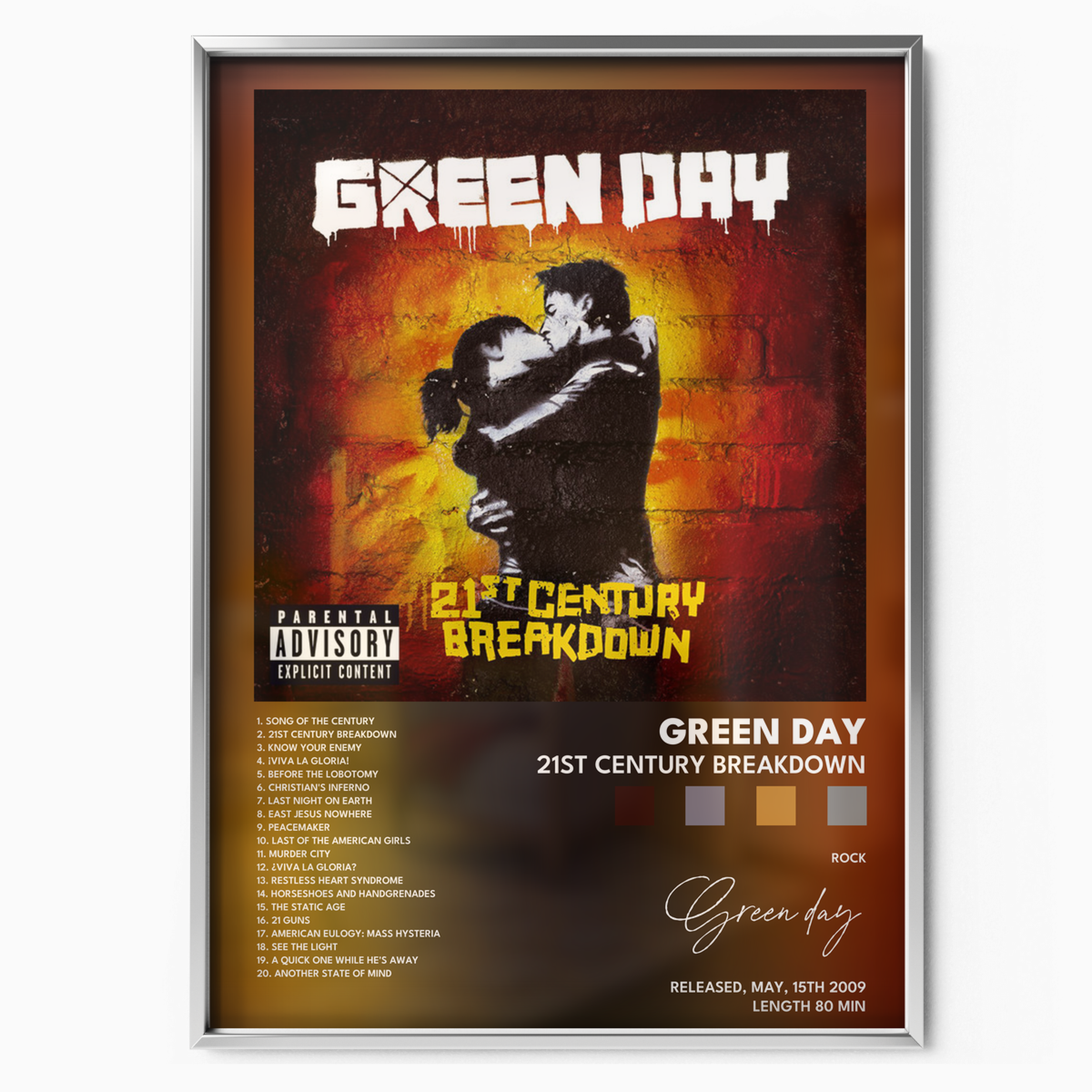 green day 21st Century Breakdown poster
