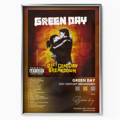green day 21st Century Breakdown poster
