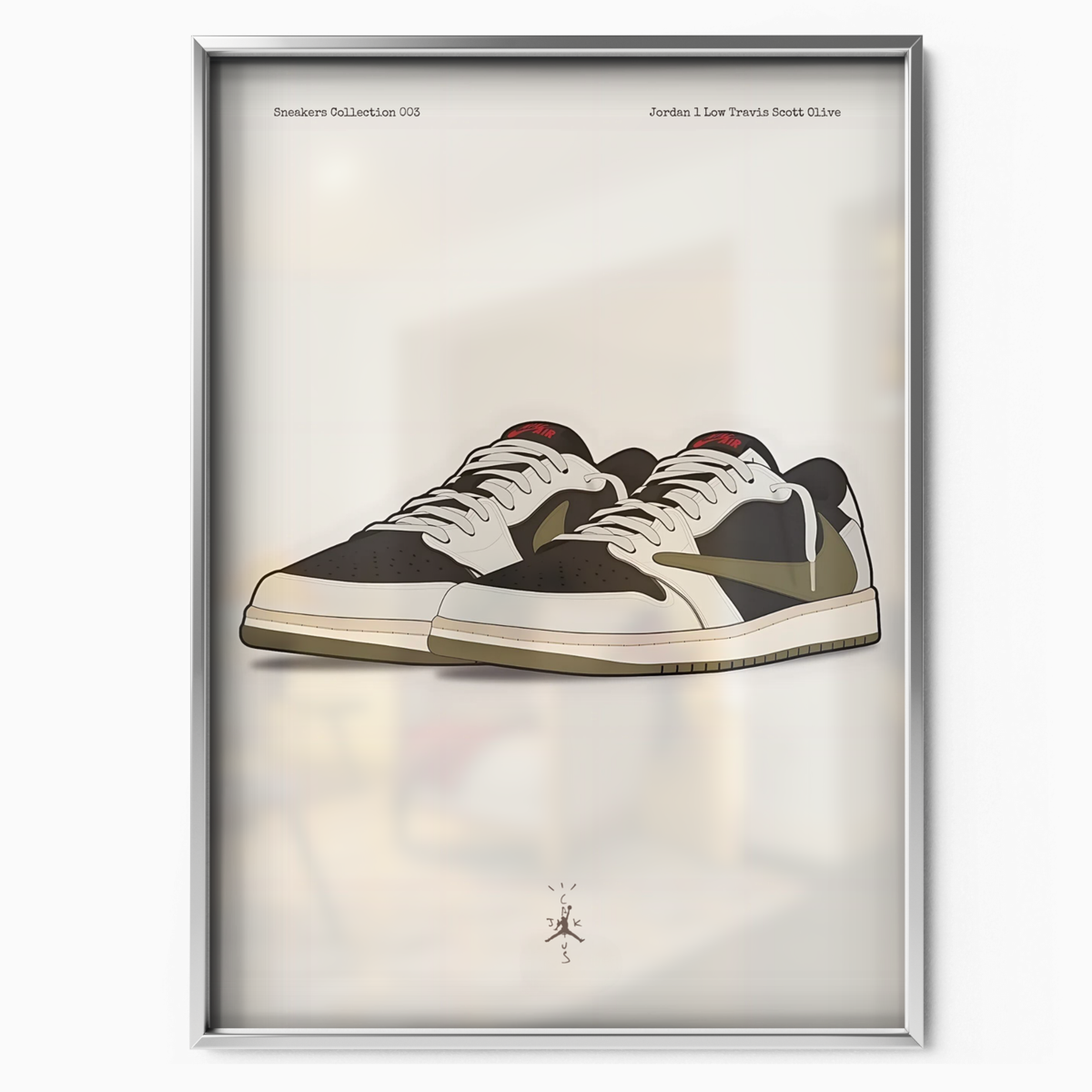 Jordan 1 Low Travis Scott Olive