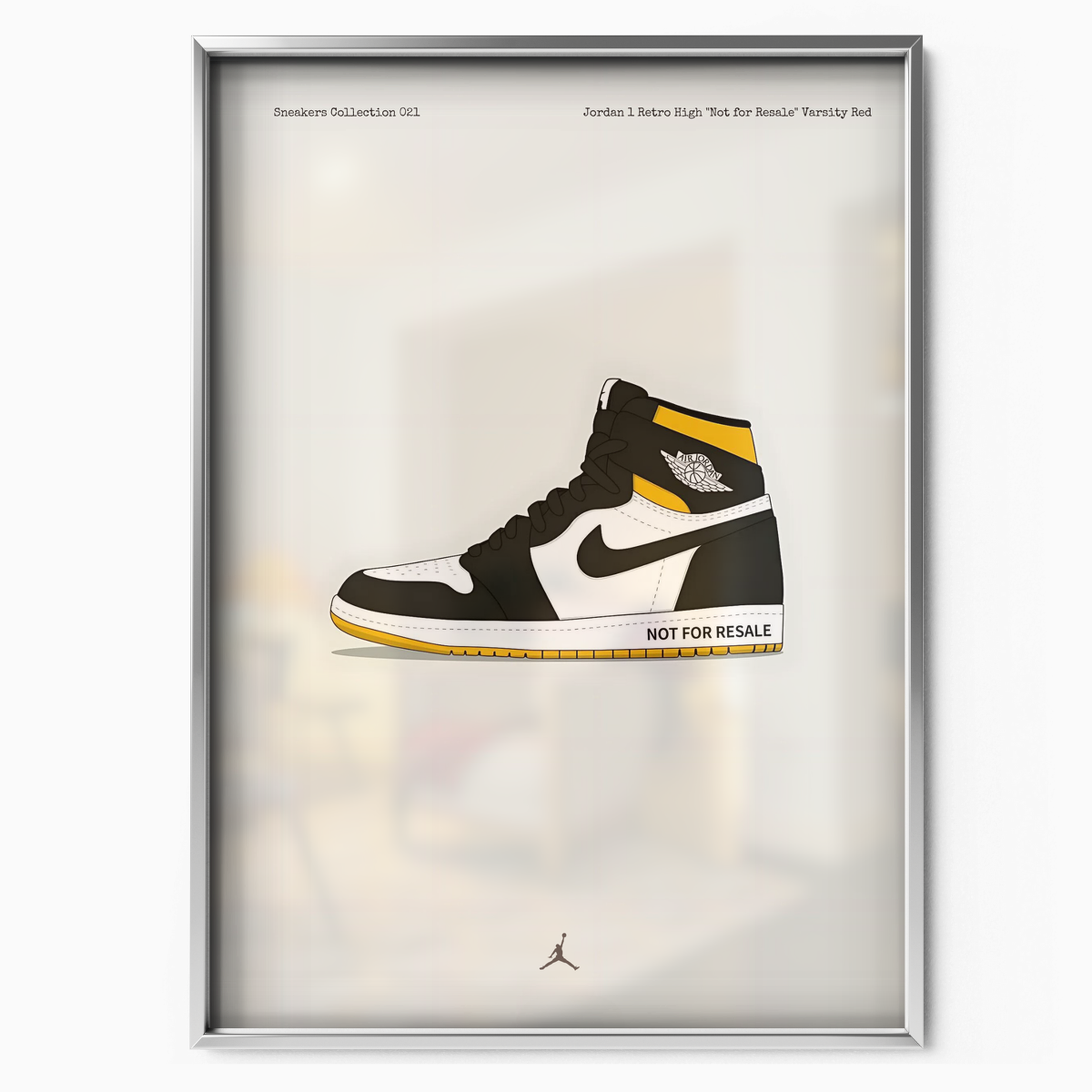 Jordan 1 Retro High 'Not for Resale' Varsity Maize