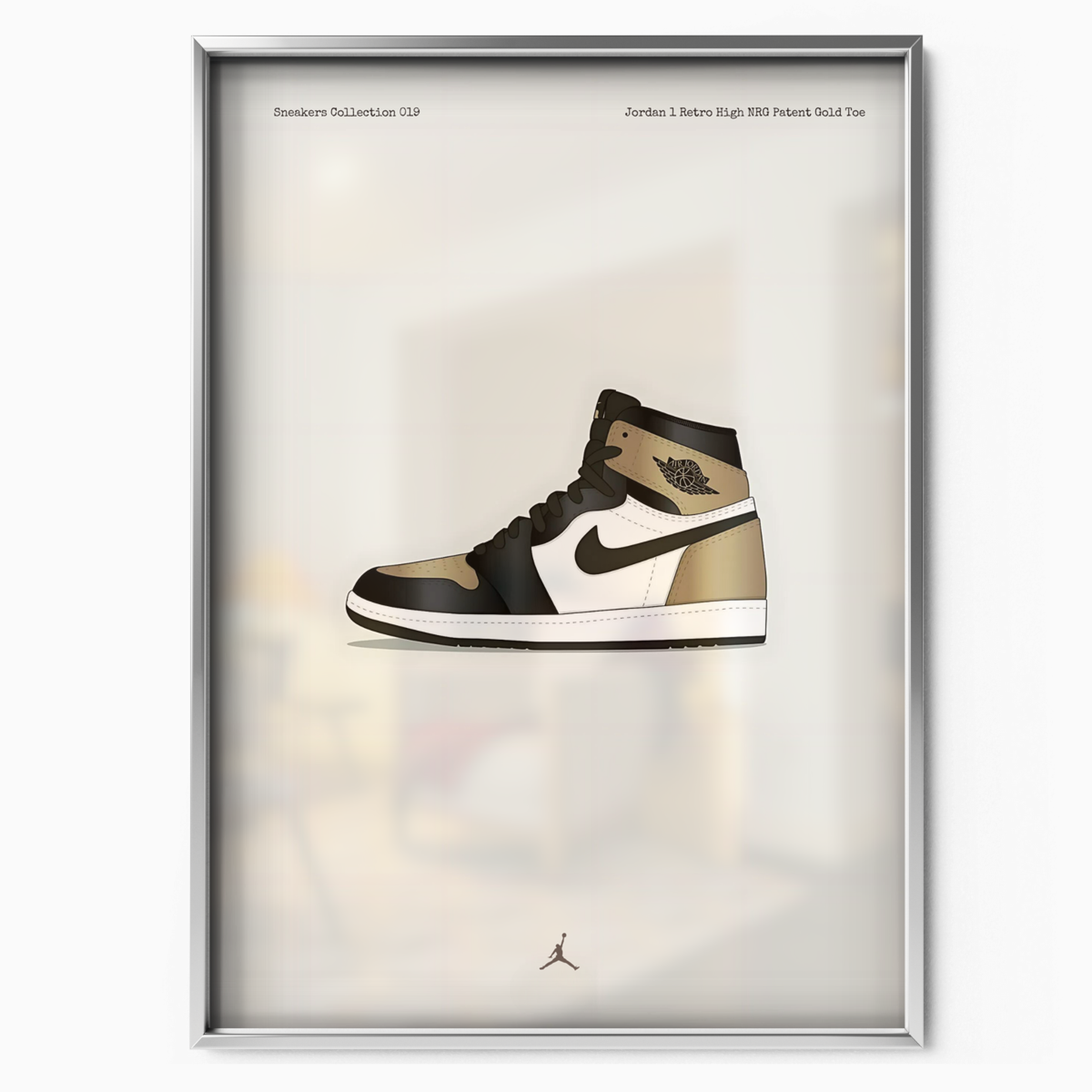 Jordan 1 Retro High NRG Patent Gold Toe