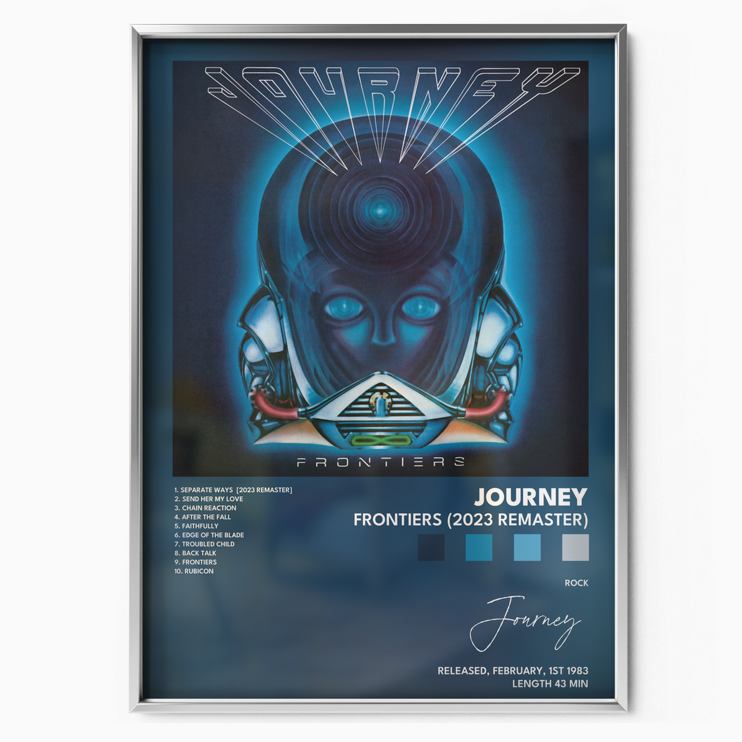journey Frontiers 2023 Remaster poster