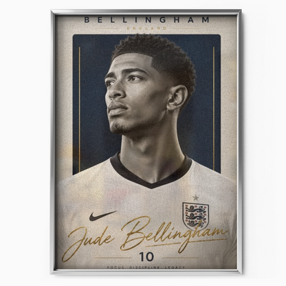 Jude Bellingham - Focus Discipline Legacy Poster