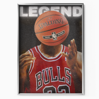 Michael Jordan “legend” Chicago Bulls #23