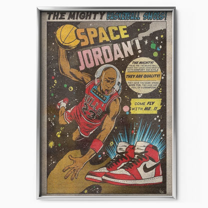 Michael Jordan “space Jordan” Comic