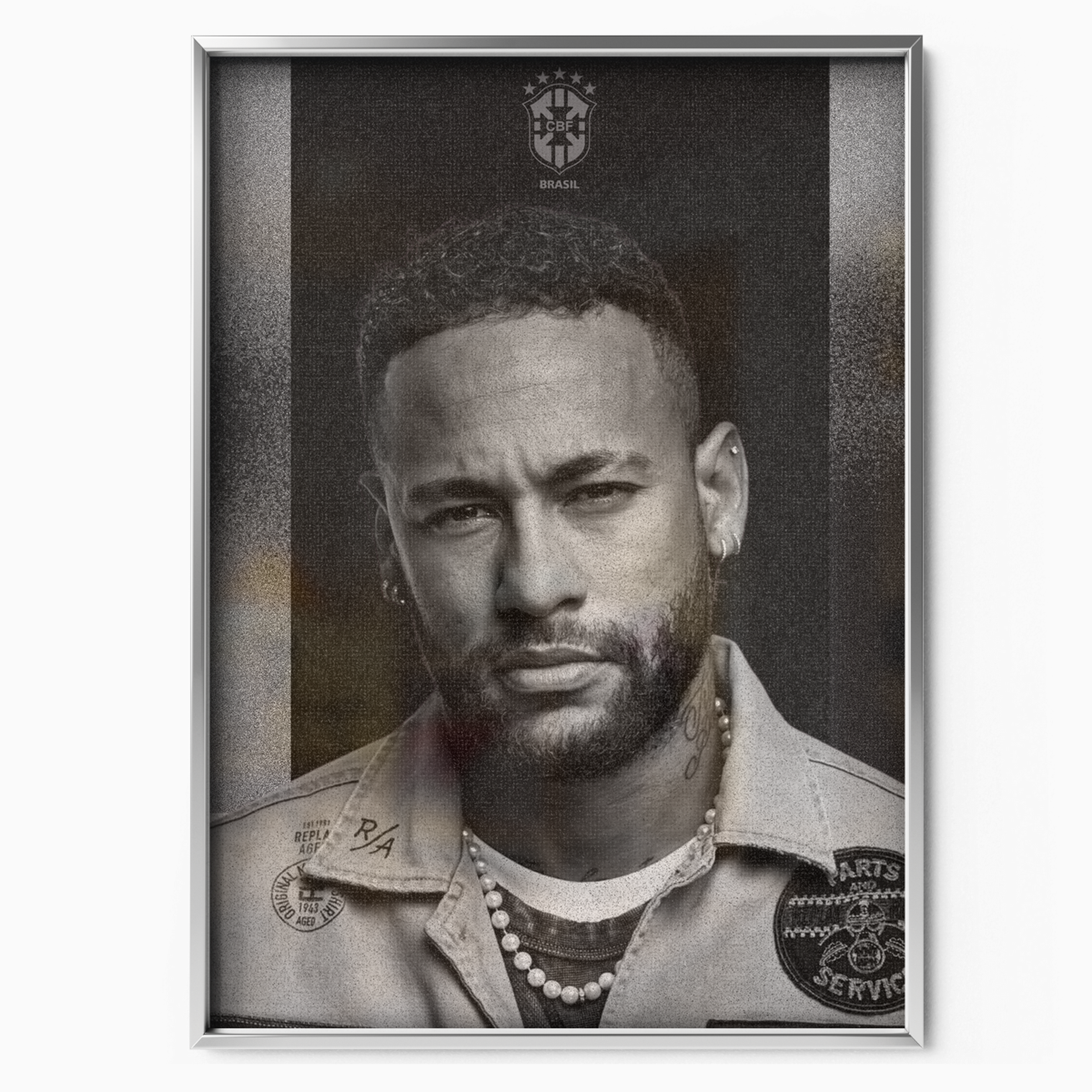 Neymar Jr - Brazil Portrait Poster