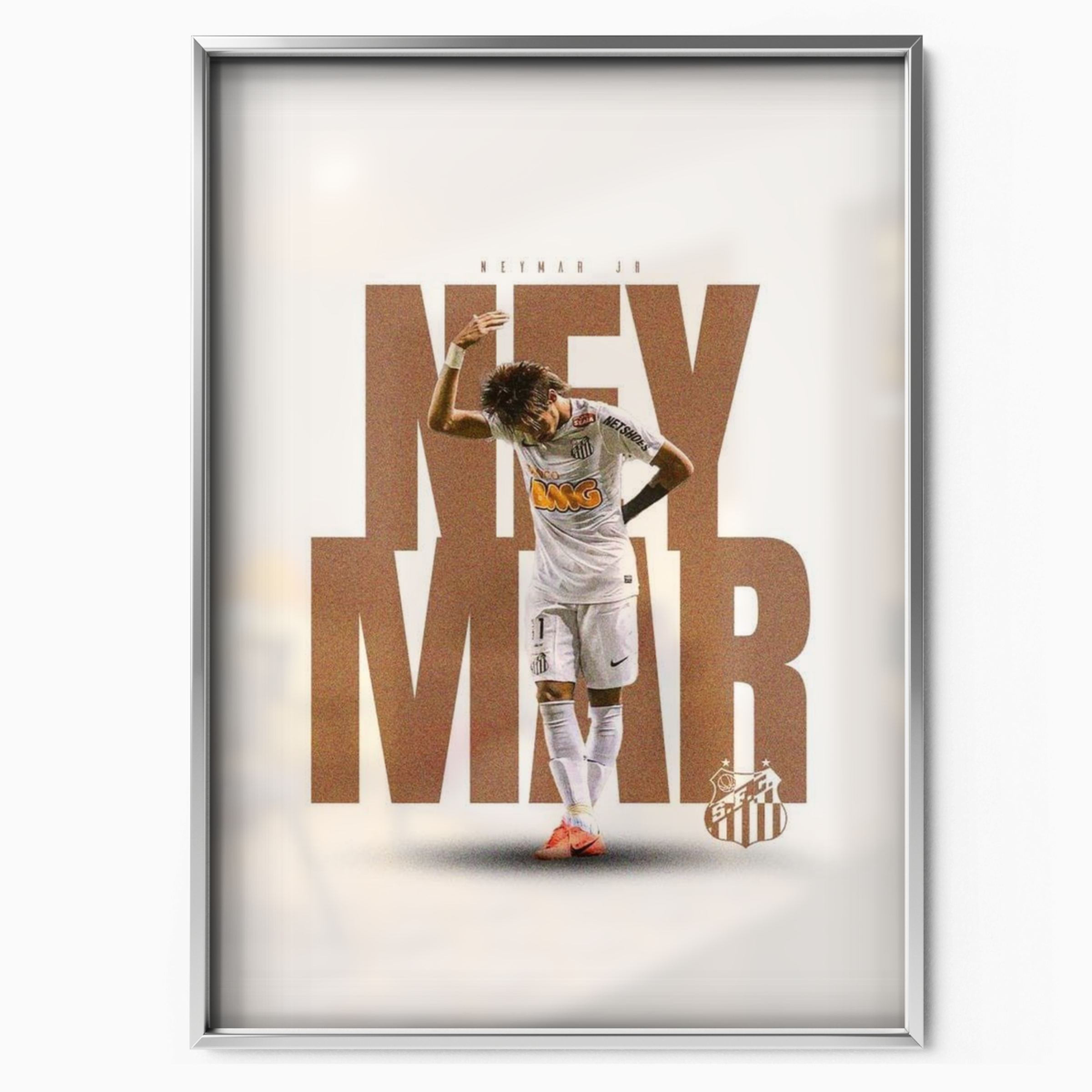 Neymar Jr - Santos Celebration Poster