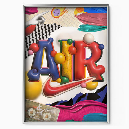Nike 3D-kunst