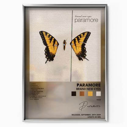 paramore Brand New Eyes poster