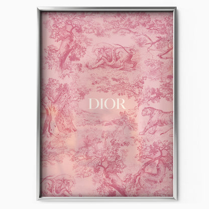 Pink Tapestry Art
