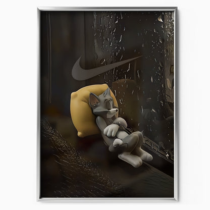 Cartoon Cat Sneakers