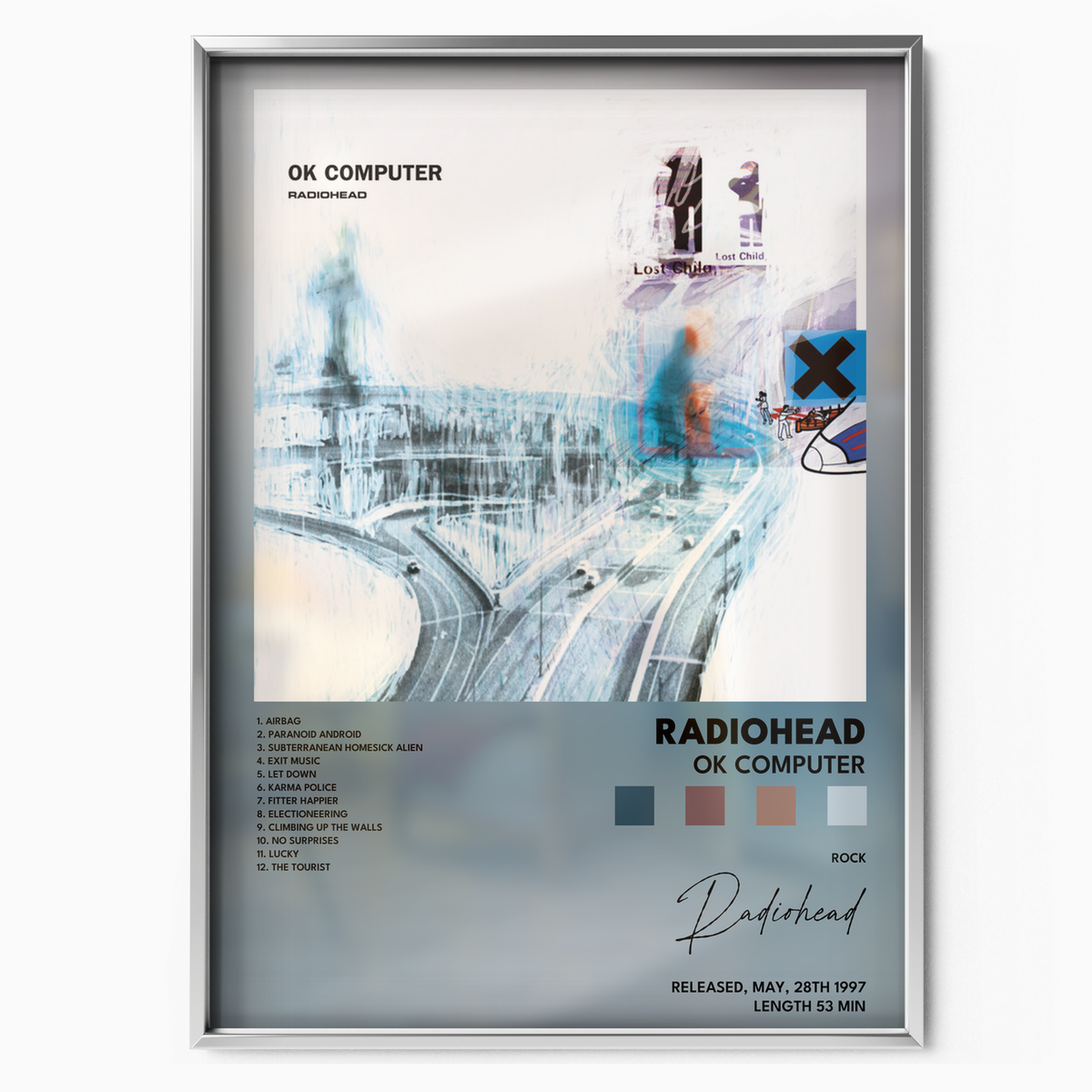 radiohead OK Computer poster