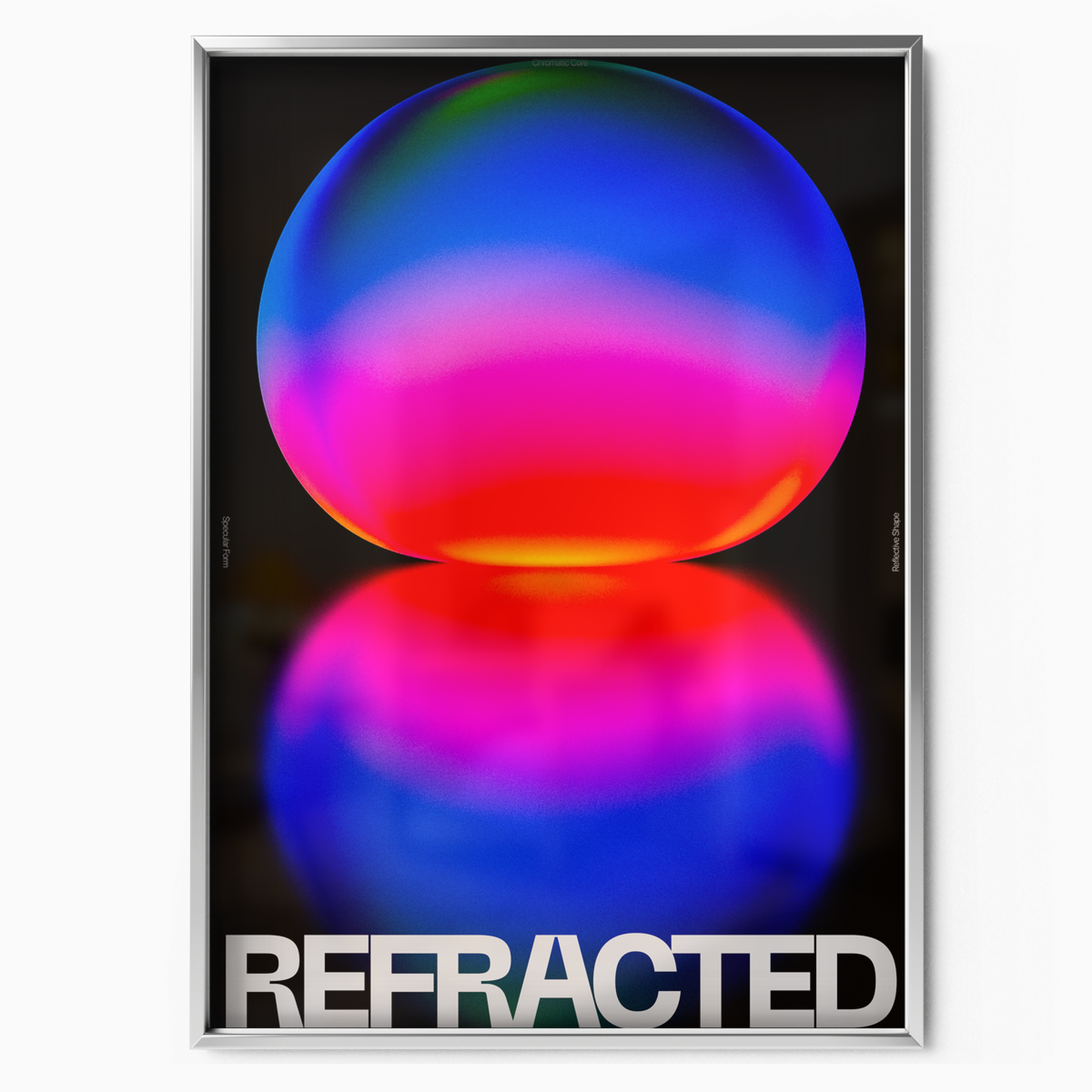 Refracted
