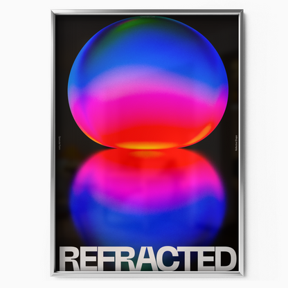 Refracted