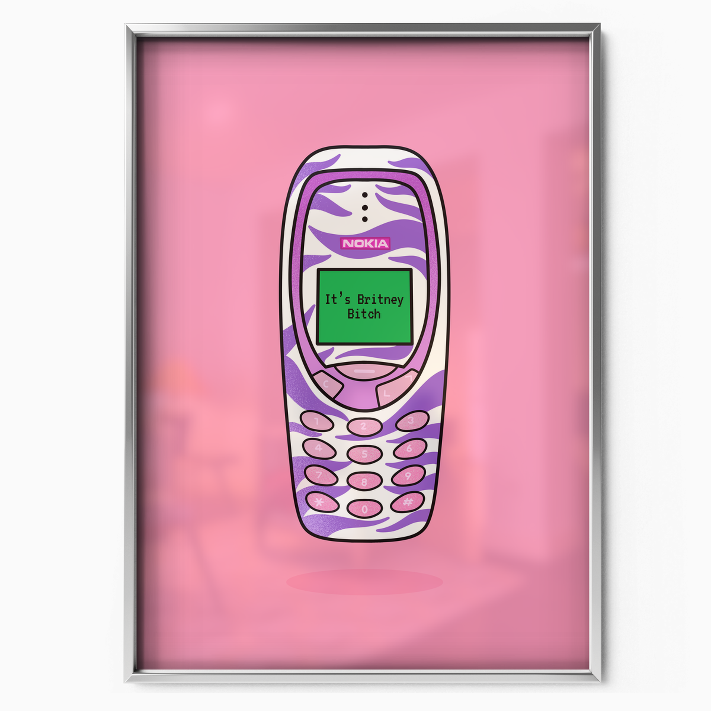 Retro Nokia Phone