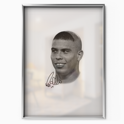 Ronaldo Nazario - Brazil Legend Poster