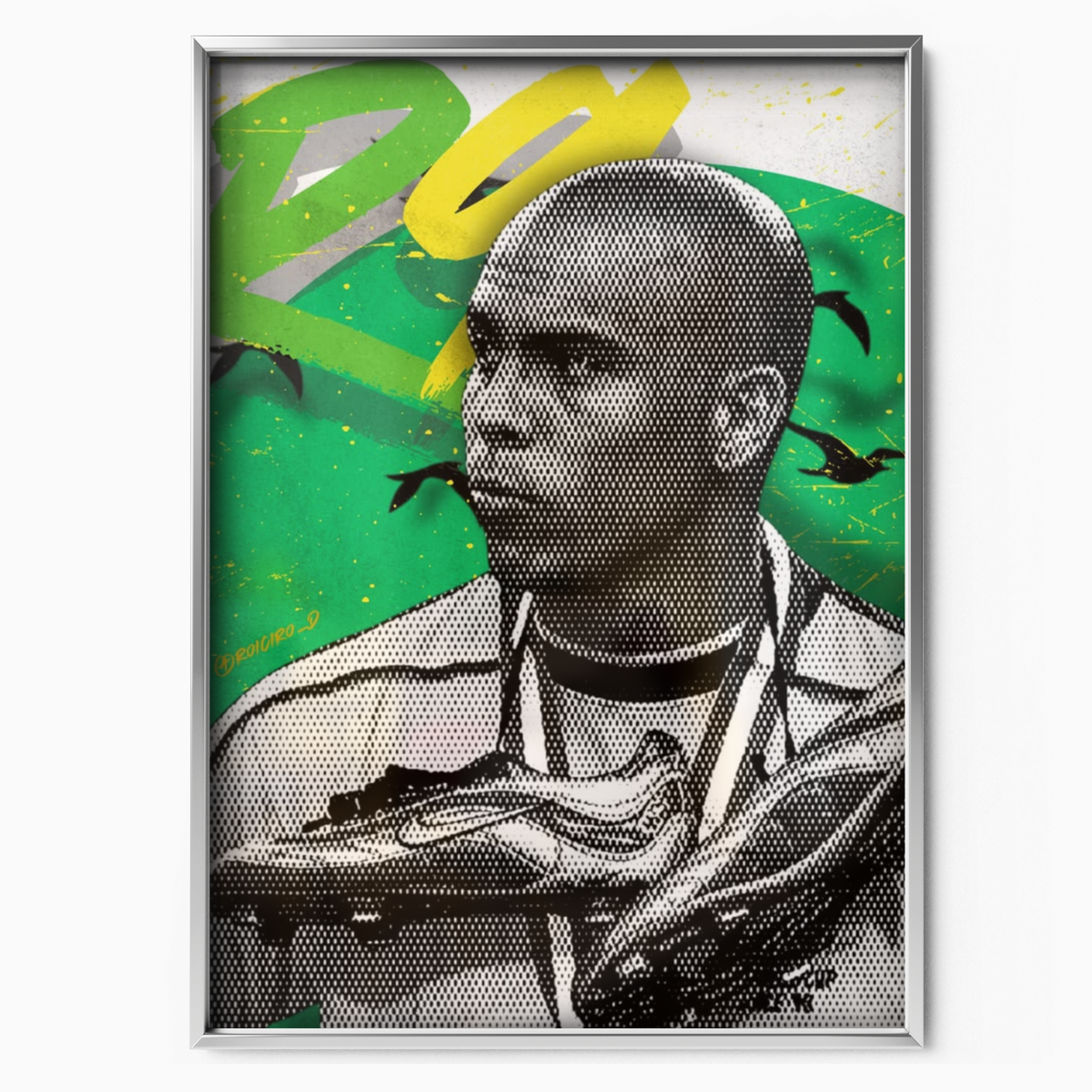 Ronaldo Nazario - Brazil Phenomenon Poster