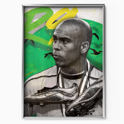 Ronaldo Nazario - Brazil Phenomenon Poster