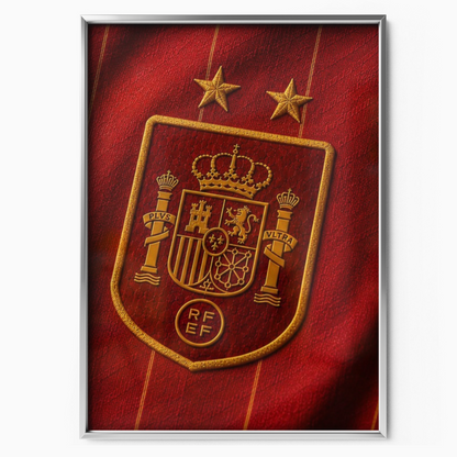 Spain National Team - Crest Poster