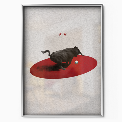 Spain National Team - Raging Bull Poster