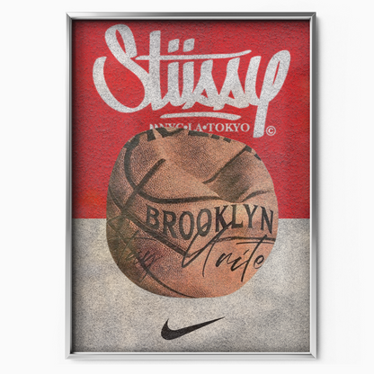 Stüssy X Nike “brooklyn” Basketball
