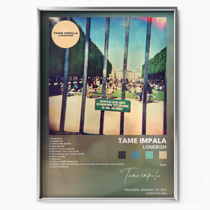 tame impala Lonerism poster