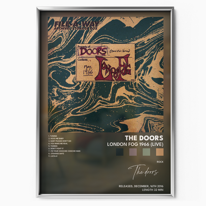 the doors London Fog 1966 Live poster