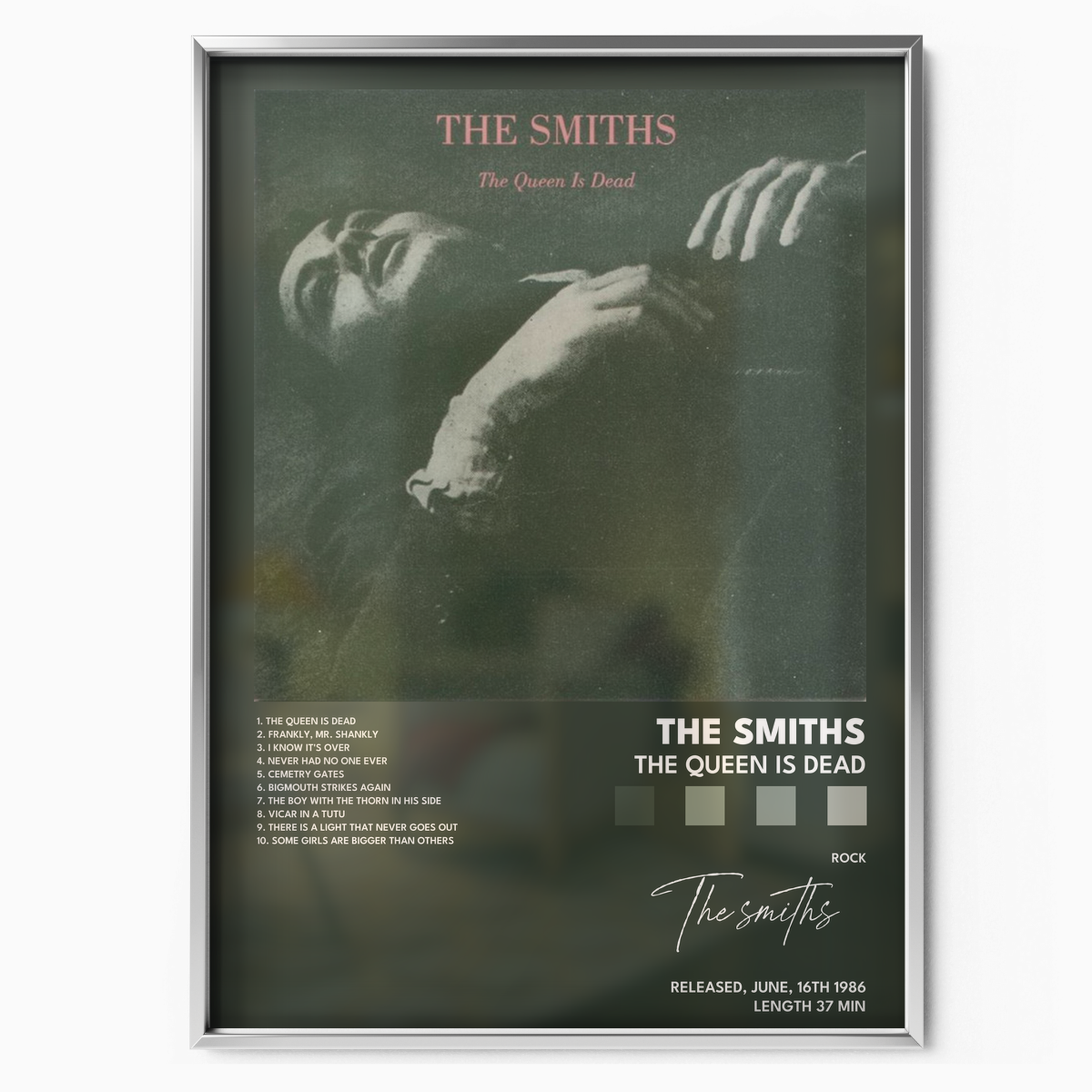 the smiths The Queen Is Dead poster
