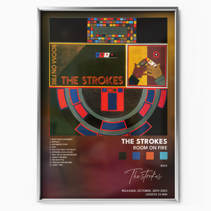 the strokes Room On Fire poster