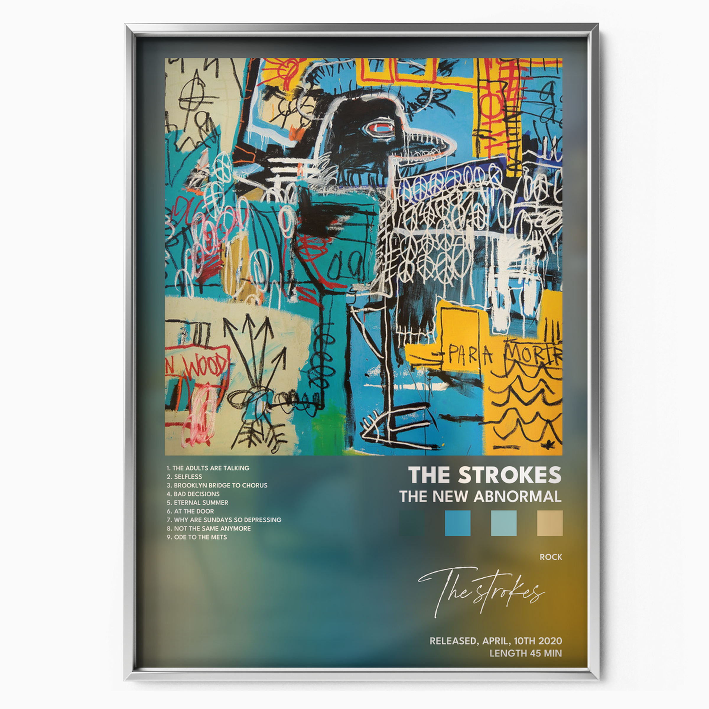 the strokes The New Abnormal poster