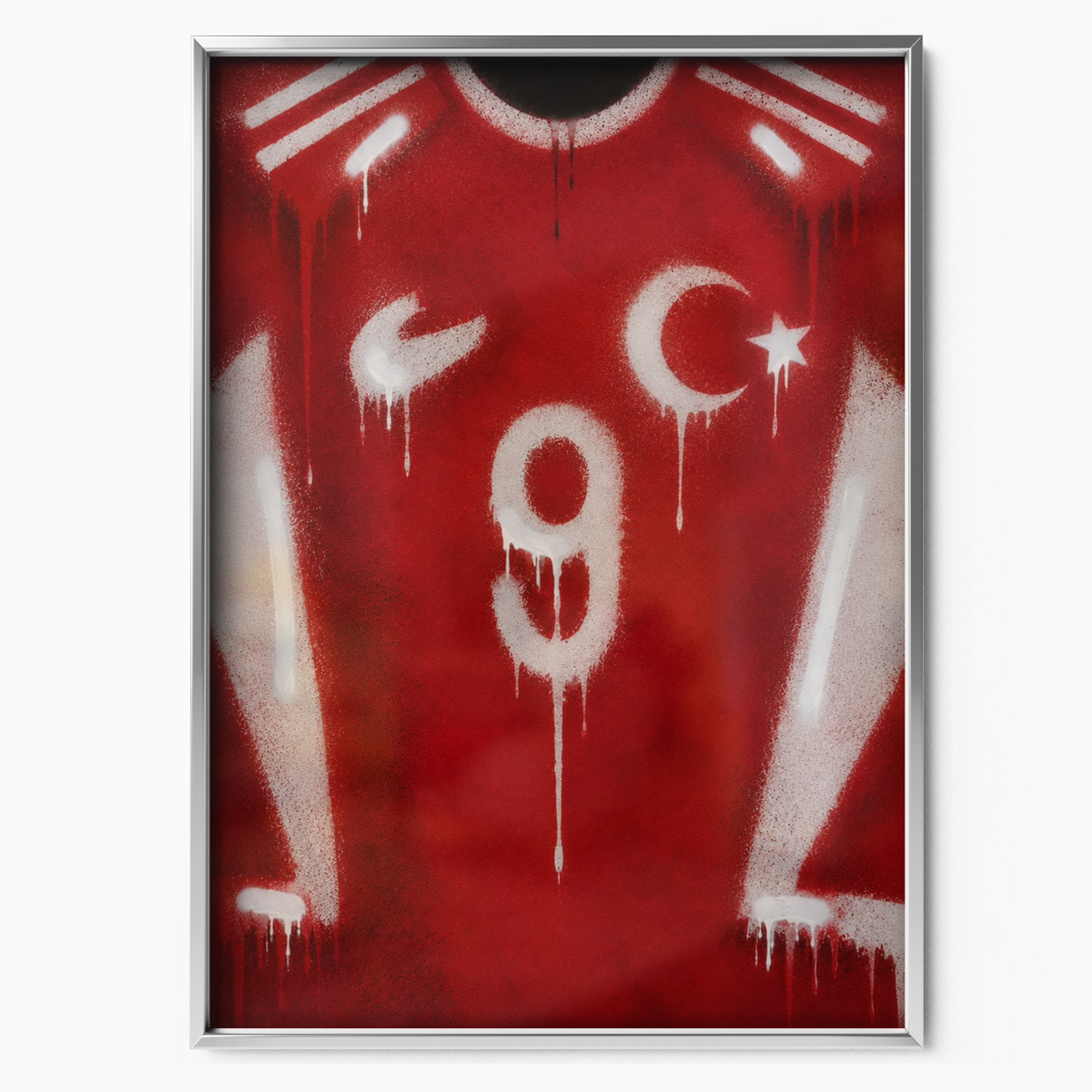 Turkey National Team - Jersey Art Poster