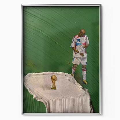 Zinedine Zidane - World Cup 2006 Walk Poster