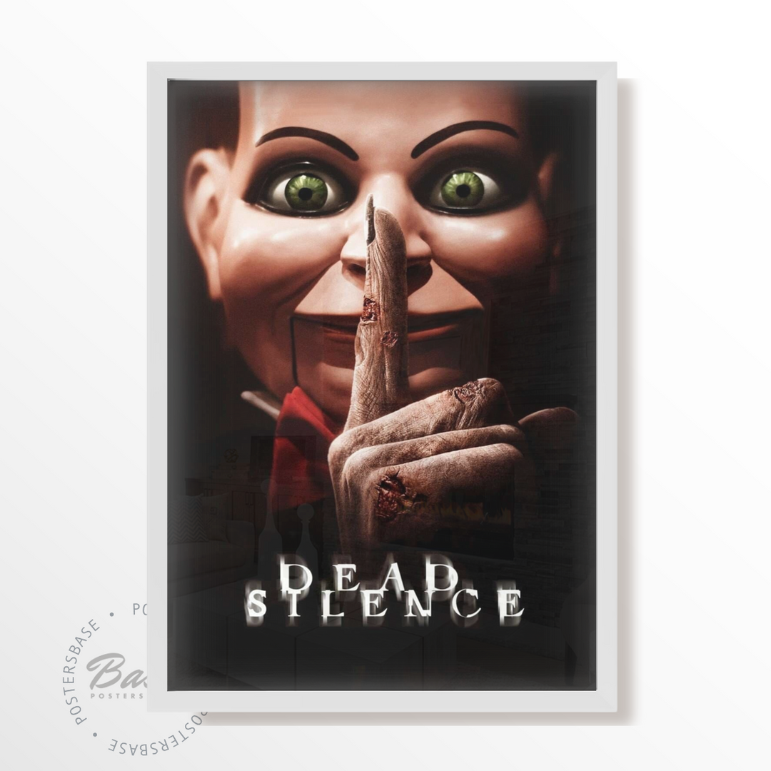 Poster James Wan Dead Silence Movie Free #deadsilence #IT
