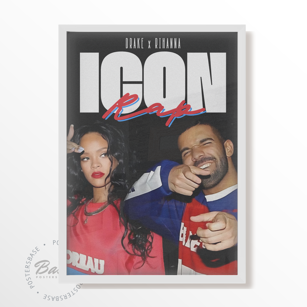 ICON RAP DRAKE X RIHANNA