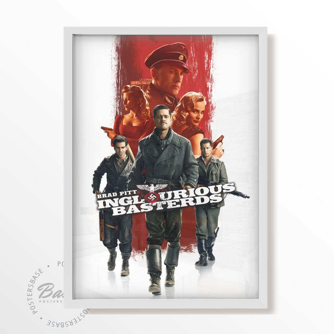 INGLOURIOUS BASTERDS Poster – from 7.95€ | Free Shipping – Posters Base, image size:1080x1080