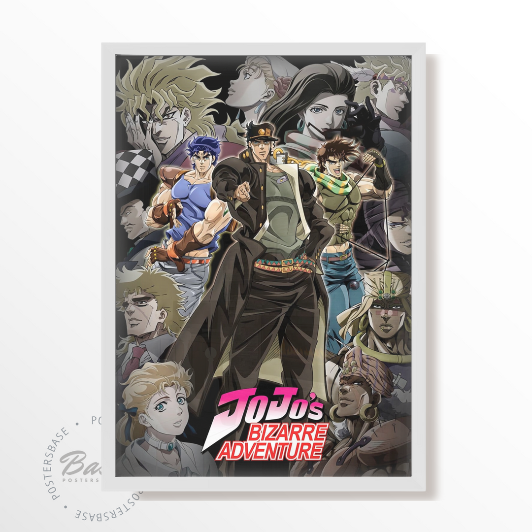 JoJo's Bizarre Adventure Poster – from 7.95€ | Free Shipping