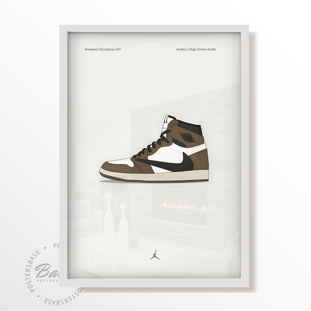 Jordan High Travis Scott Poster – from Free Shipping