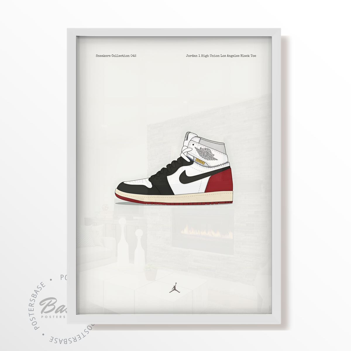 Jordan 1 High Union Los Angeles Black Toe