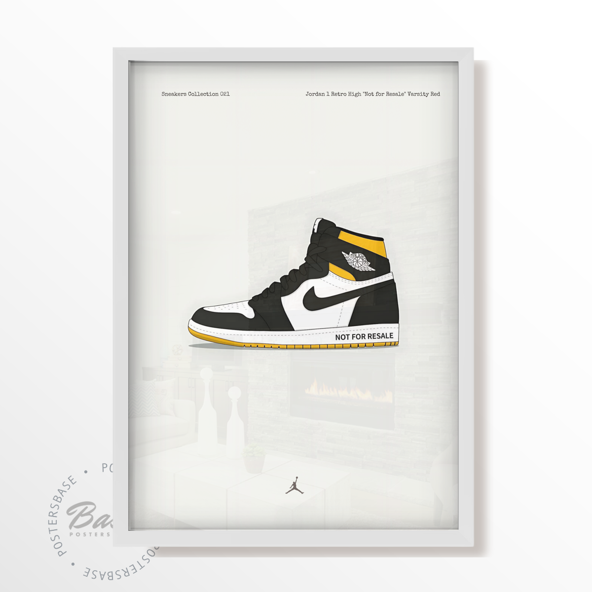 Jordan 1 Retro High 'Not for Resale' Varsity Maize