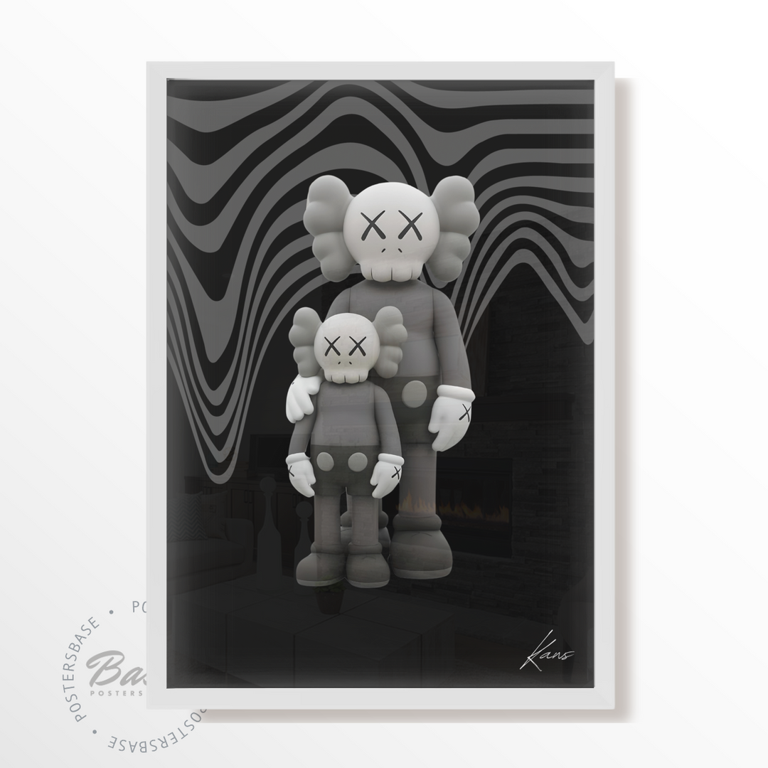 2-Posters-KAWS-PORTRAIT-FAMILY