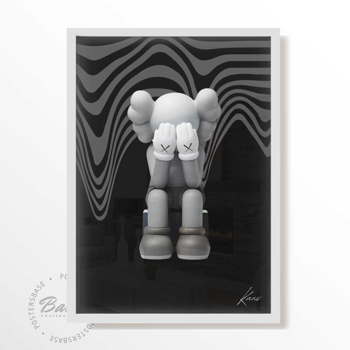 KAWS SLICK BACK