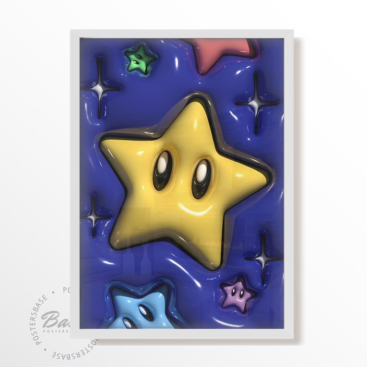 MARIO BROS STARS SLICK