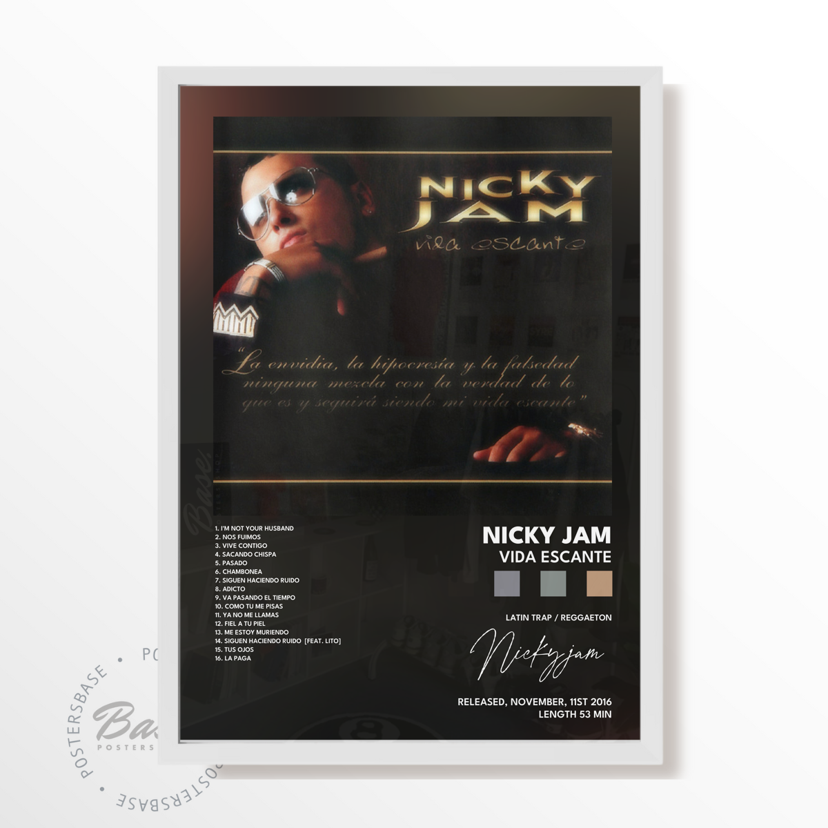 Nicky Jam Vida Escante