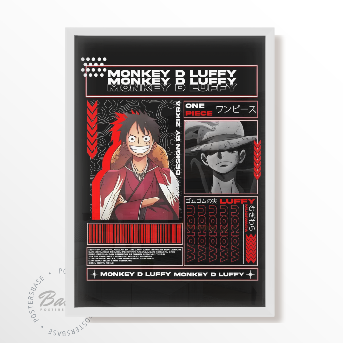 ONE PIECE MONKEY D LUFFY CREATION