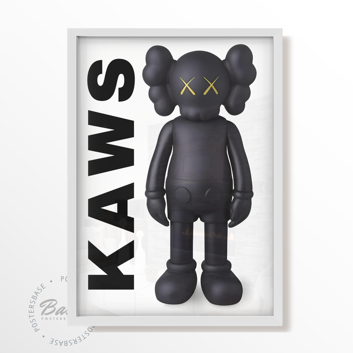 ONLY BLACK KAWS