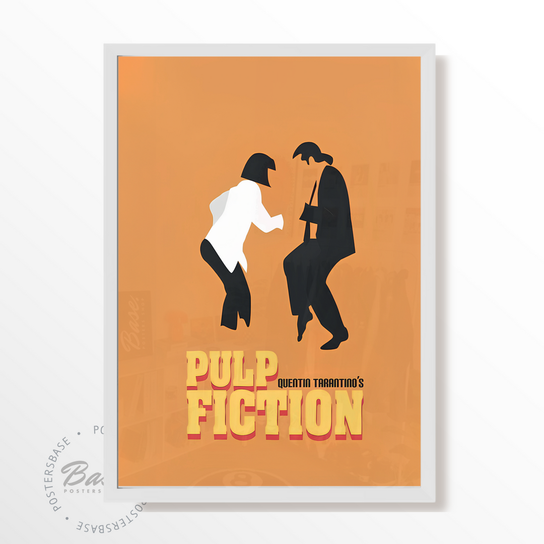 Pulp Fıctıon Artwork A4 Without Frame