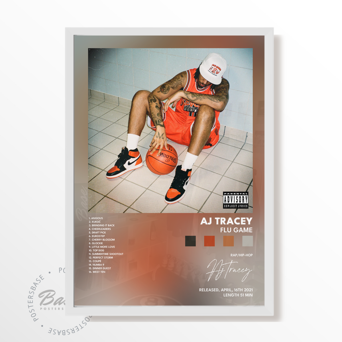 aj tracey Flu Game poster